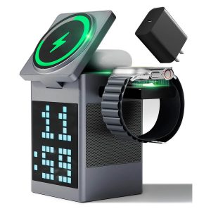 3-i-1 Bluetooth-högtalare & Laddstation