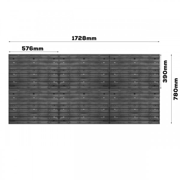 Verktygstavla 1728×780mm med 30 lådor inkl. lock + GRATIS verktygslåda - Bild 9