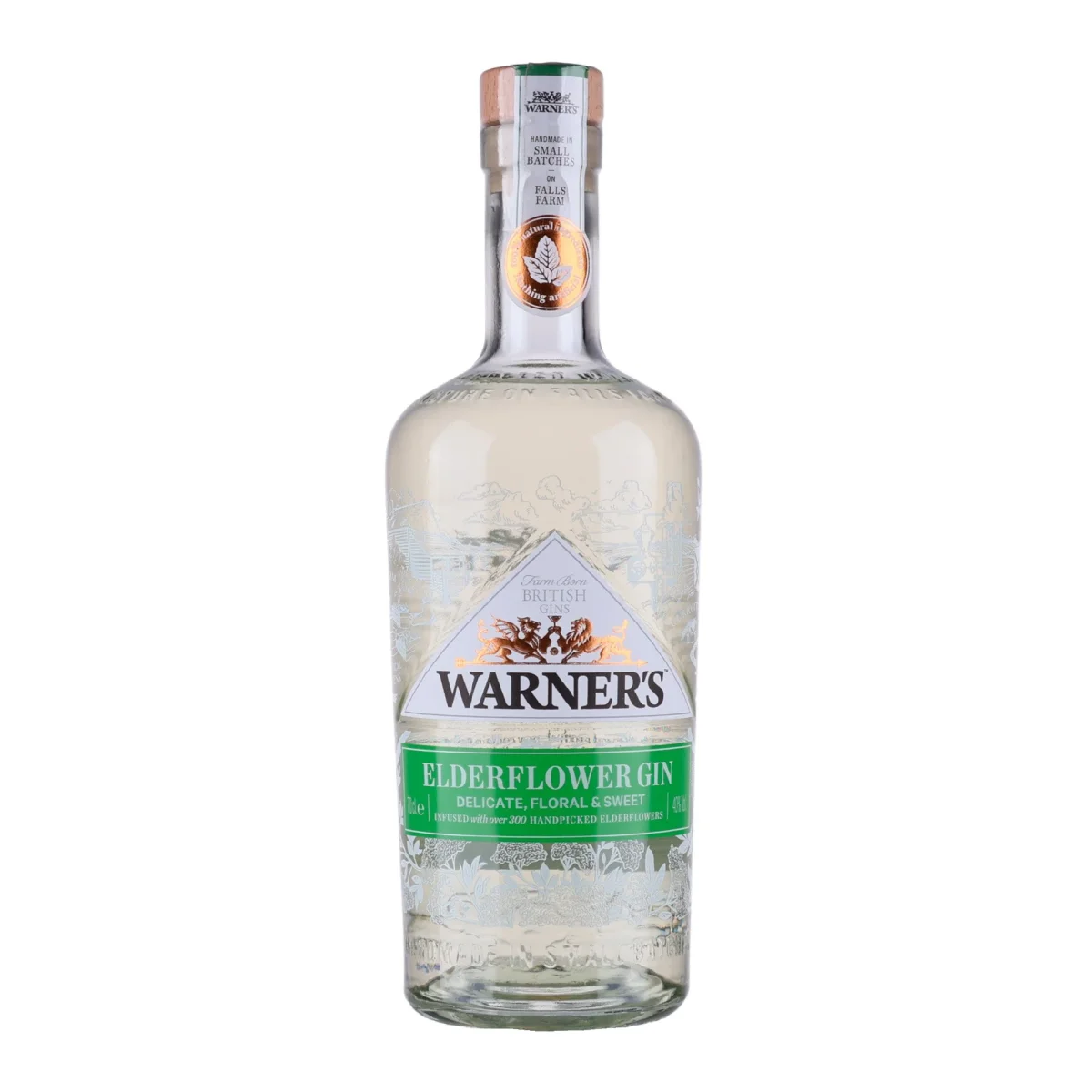 Warner Edwards Harrington Fläder Gin - Bild 2