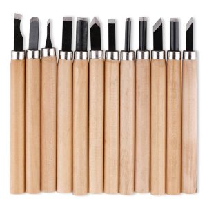 Mejslar – set med 12 stycken
