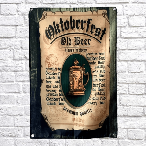 Oktoberfest gammal ölflagga
