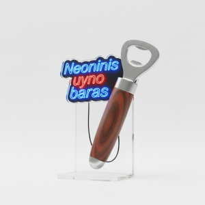 Neon vinbar