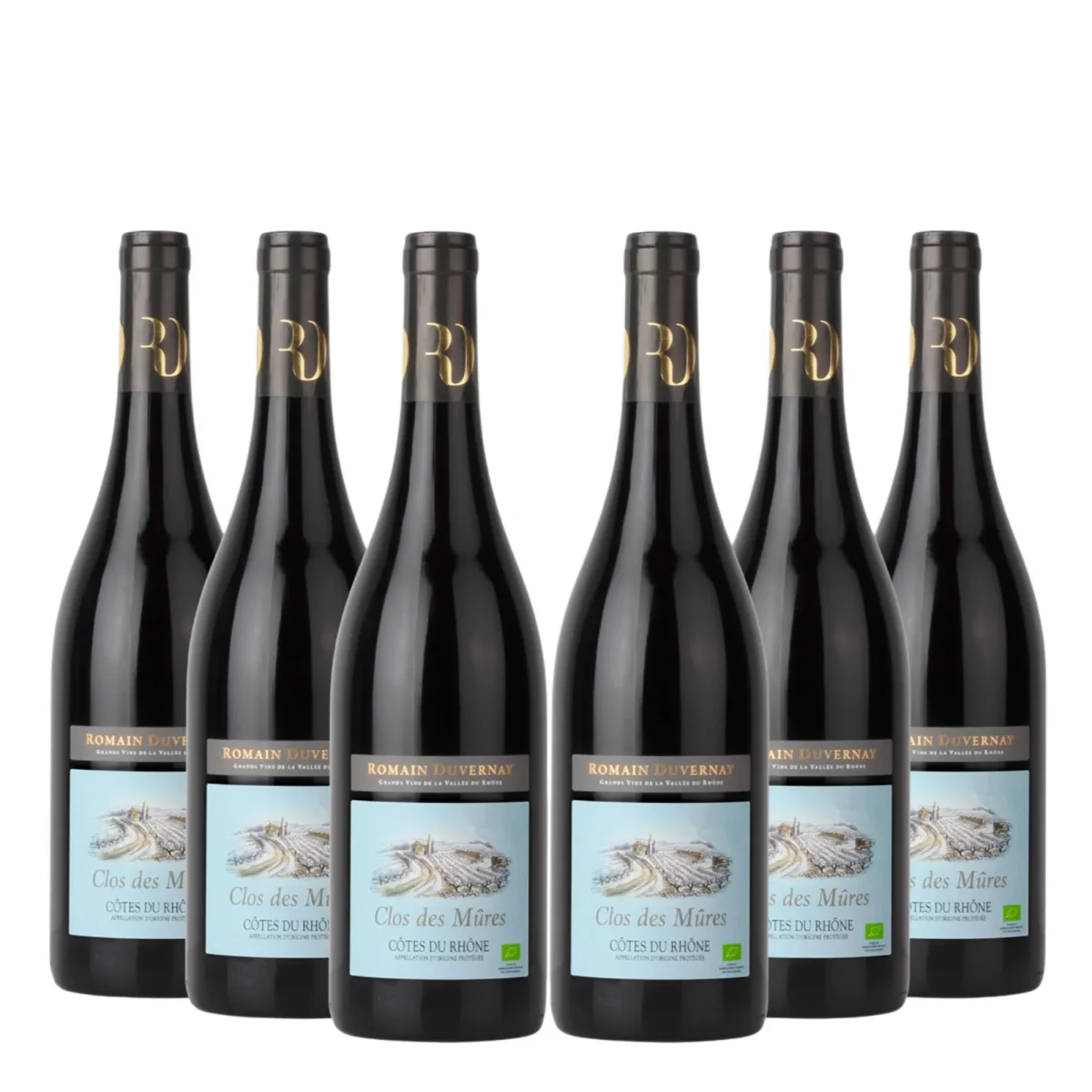 Romain Duvernay - Clos Des Mûres - Côtes du Rhône - Ekologisk - Bild 3